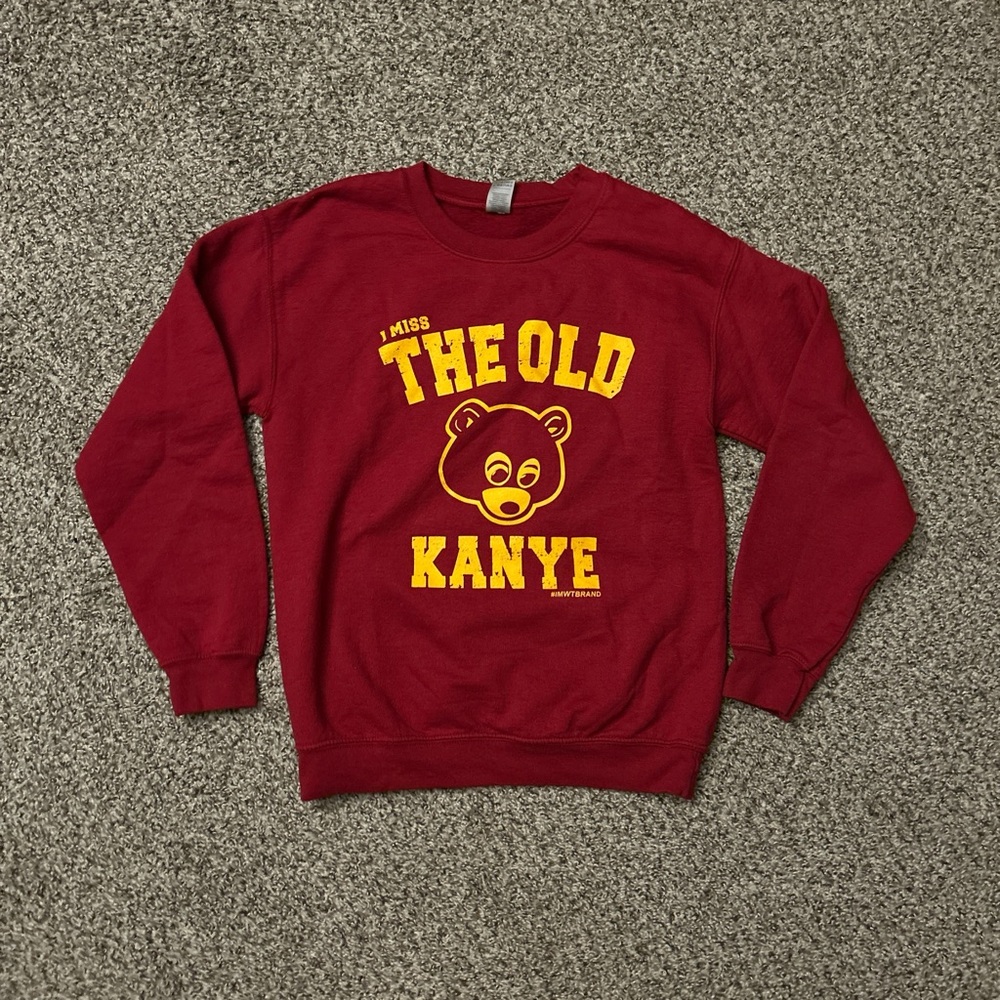 small i miss the old kanye crewneck
